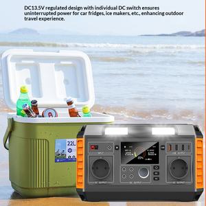 Stockage d'énergie <span class=keywords><strong>solaire</strong></span> mobile au lithium-ion pour l'extérieur, puissance constante de 600 W, pour le <span class=keywords><strong>camping</strong></span> avec équipement de 1000 W - Product Image 4