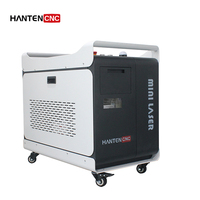 Pembersih Laser Serat Kontinu HANTENCNC 2000W untuk Penghapusan Cat dan Karat dari Logam Secara Cepat