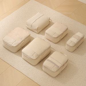 Sacs de voyage pliables en polyester ODM/OEM pour vêtements, sous-vêtements, voyages d'affaires, sacs de rangement portables <span class=keywords><strong>compartiment</strong></span>és - Product Image 3