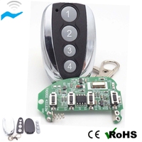 Rf Clone Télécommande 4 Boutons Transmetteur Fixe Apprentissage Code Copieur Télécommande pour Came