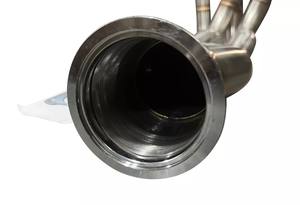 Múltiple de Escape de Carreras (Drag) Serie K <span class=keywords><strong>K20</strong></span> K24 de 3", Diseño Tri-Y 4-2-1 para Honda Acura DC2 Civic EK EG con Abrazadera V-Band - Product Image 6