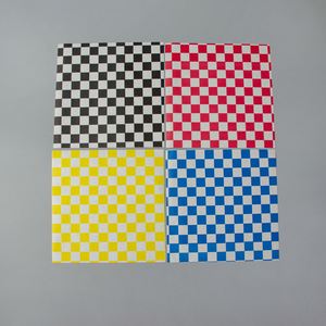 Printed Plaid Greaseproof <b>Paper</b> 100% Virgin Pulp Custom Deli <b>Food</b> Package Parchment <b>Paper</b> - Product Image 1