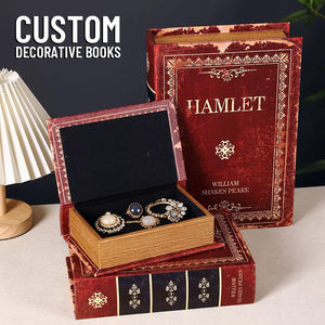 Libros Decorativos Vintage de Imitación para Joyería, Oficina, Estantería, Mesa de Centro, Decoración de Hotel, Libros Falsos, Decoración del Hogar, Libros de Lujo - Product Image 1