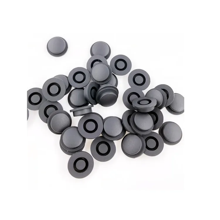 Custom mold silicone rubber push conductive button covers Silicone Rubber Coated Keypad Buttons