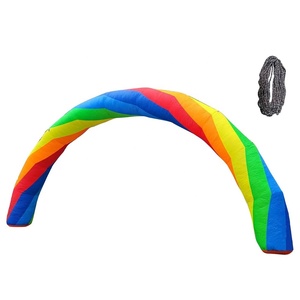 Colorful Inflatable Rainbow <strong>Arch</strong> for Event Decoration Customizable Party Entrance Gate - Product Image 3