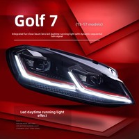 Phare à LED pour VW Golf 7 MK7 2013-2016 Golf7 DRL Dynamic Signal Head Lamp Projector Automotive Accessories
