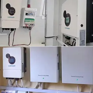 8KW 12KW Suporte paralelo MPPT Inversor Híbrido de energia solar Inversores 48V 10KW On Off Grid Híbrido AC Inversor de Fase Dividida