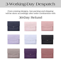 Hongbo penjualan terbaik 9-warna riak Epi Kulit Dompet kantor Folder dokumen dengan gelang untuk IPad/Notepad/Tablet Cover & Case