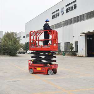 Plataforma Elevadora de Tijera Ever Star, Altura de Plataforma 10m, Capacidad 230kg, Eléctrica Hidráulica, Uso Industrial - Product Image 1