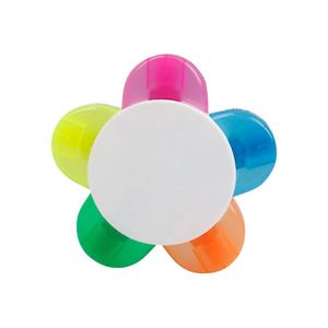 Stylo publicitaire personnalisé avec logo, surligneur compact format paume – Cadeau promotionnel de papeterie - Product Image 1