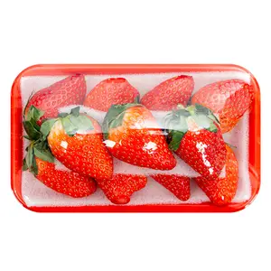Competitive price and high quality durable stackable-easy plastic tray for egg fruit meat package