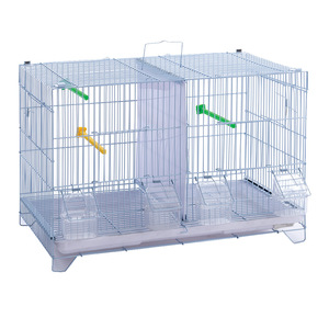 Taşınabilir Büyük Çift Bölmeli Kanarya Güvercin Kafesi Metal Kuş Kafesi Jaulas Para Pajaros Serçe Papağan Kafesi Küçük Üretim Kafesi - Product Image 1