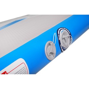 Thảm tập thể dục dụng cụ thể thao hơi bơm hơi 10ft có logo OEM, thảm tập nhào lộn, thảm tập thể dục hơi với bơm điện cho phòng tập thể dục - Product Image 4