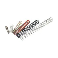 Ressorts de compression personnalisés Hengsheng, micro-ressorts en acier inoxydable noir, acier au carbone de 2 mm, quincaillerie industrielle