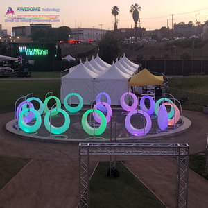 Structure de scène circulaire LED Boston pour événements - Product Image 4