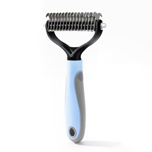 Venta al por mayor de cepillo autolimpiador para perros, fácil de limpiar, cepillos de aseo para mascotas, herramientas de aseo para perros y gatos - Product Image 1