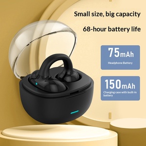 Écouteurs Bluetooth M-G8 à conduction osseuse, mono-auriculaires, son HiFi, port indolore pour la course et le sport - Product Image 3