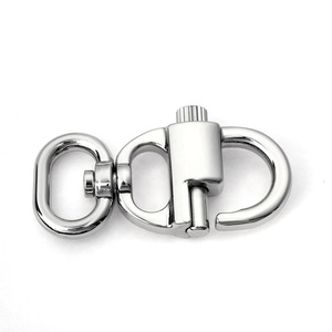 Phụ Kiện Túi Móc Khóa Xoay Bằng Đồng Thau Kim Loại Móc Khóa Màu Bạc Hợp Kim Kẽm Cho Túi - Product Image 6