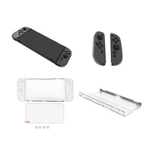 <span class=keywords><strong>Kit</strong></span> 9 en 1 pour NS2 <span class=keywords><strong>Switch</strong></span> 2 Film de <span class=keywords><strong>protection</strong></span> trempé Coque transparente pour <span class=keywords><strong>Nintendo</strong></span> <span class=keywords><strong>Switch</strong></span> 2 Joy-Con Thumb Stick Bouton en silicone - Product Image 1