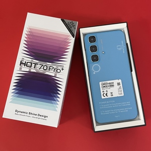 ปลดล็อค Hot70 Pro + 5G โทรศัพท์มือถือ7.3นิ้ว HD + Display Deca Core Android14 16GB 256GB 108MP 7800MAH - Product Image 1