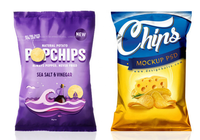Bolsa de Seguridad con Sellado Trasero de Grado Alimenticio, Bolsa de Mylar LDPE, Impresión Personalizada, Flexible, para Envasar Bocadillos, Dulces, Gomitas, Papas Fritas