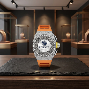 Montre de luxe en quartz et moissanite de qualité supérieure, bracelet 20 mm, verre saphir, design glacé pour hommes et femmes, prix export LOISTA - Product Image 2