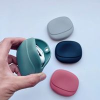 Terbaik aksesoris kecil tas penyimpanan Earphone silikon magnetik dan dompet kabel Data hadiah baru