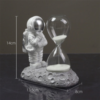 İskandinav yaratıcı astronot dekorasyon öğrenci kitaplık masaüstü ev dekor modern