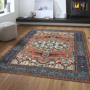 Extra Large morbido e spesso lavabile Vintage persiana Area etnica <span class=keywords><strong>tappeti</strong></span> per camera <span class=keywords><strong>da</strong></span> letto ingresso ingresso casa decorazione - Product Image 2