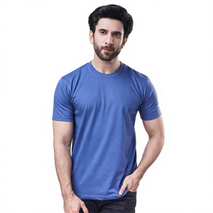 T-shirt personnalisé pour homme, col rond, manches courtes, coupe classique, tee-shirt basique, couleurs assorties, tailles S-4XL, étiquette privée, OEM, vente en gros - Product Image 3