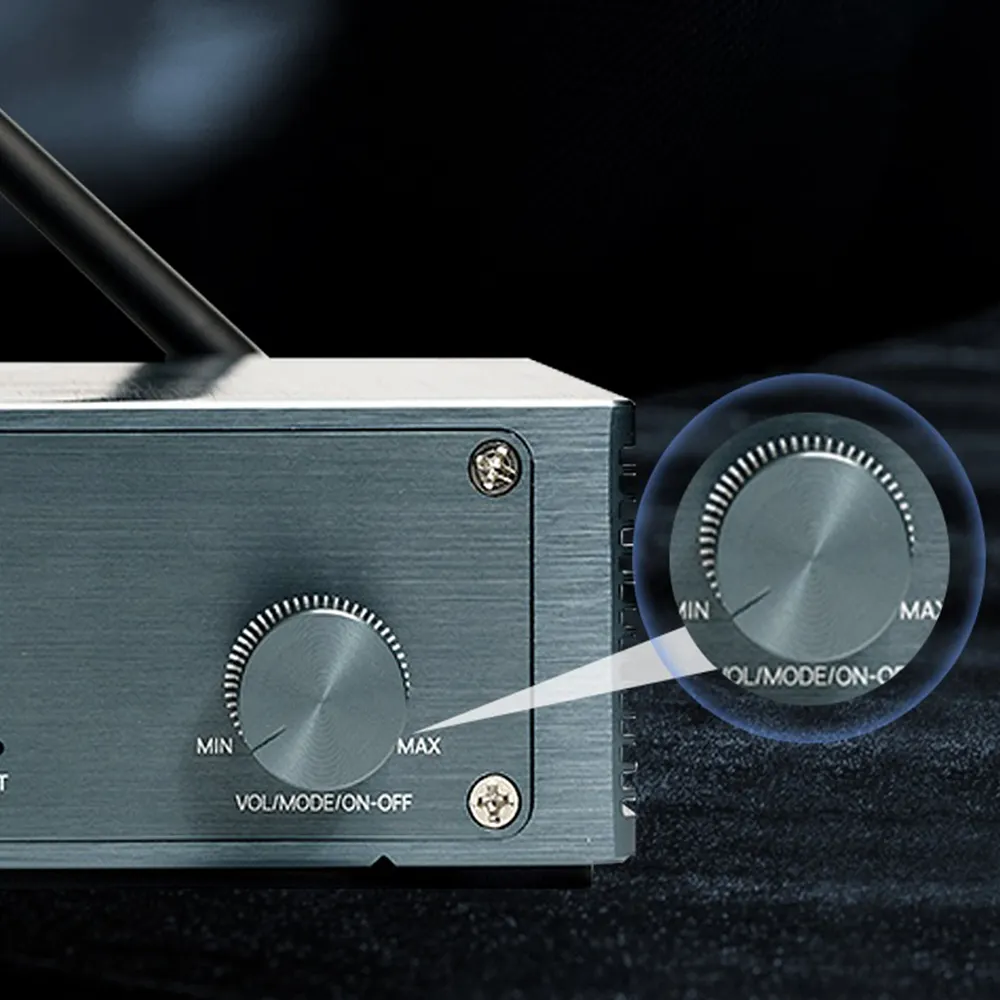 Samtronic Mini Bluetooth 5.0 Digital Amplifier HiFi Stereo Audio Class D Power Amp 100W x 2 Treble Bass Control