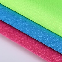 Tissu oxford 210D en nid d'abeille avec revêtement PU pour sacs