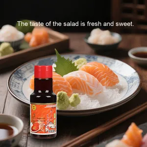 Juyin commerciale 80ml <span class=keywords><strong>salmone</strong></span> salsa di soia scura 98 bottiglie di <span class=keywords><strong>senape</strong></span> per Sushi da asporto salsa di soia dolce giapponese - Product Image 2