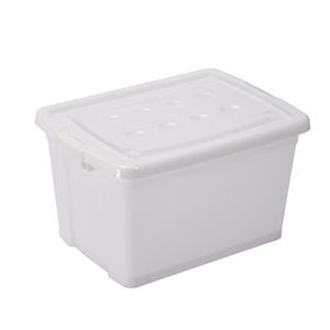Large Plastic Storage <b>Box</b> 35L Plus Thickened Dustproof Moistureproof For <b>Toys</b> Clothes Organizer Eco Friendly PP Material - Product Image 2