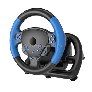 Control de juego inalámbrico recargable para P3 para P4, juego <span class=keywords><strong>Android</strong></span>, volante de simulación de conducción de coche de carreras para <span class=keywords><strong>PC</strong></span> - Product Image 3