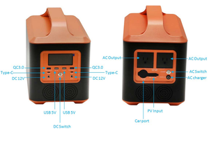 Grenergy Smart APP 25.6V 50Ah 1280Wh Portable Power Station USB Type-C DC/AC 2000W LiFePO4 Lithium <b>Battery</b> <b>Solar</b> <b>Panel</b> Car MPPT - Product Image 4