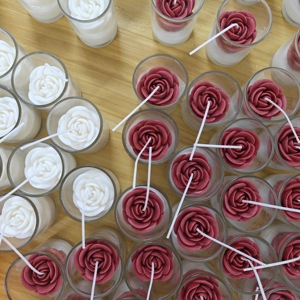 Candela Profumata Personalizzata in <span class=keywords><strong>Cera</strong></span> di Soia alla Rosa per Aromaterapia Regalo Decorativo per San Valentino - Product Image 5