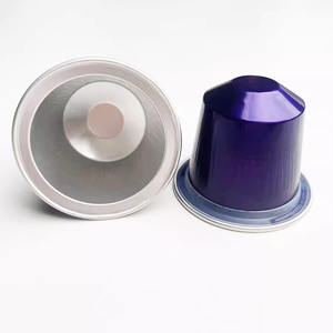 Boîtes d'emballage commerciales jetables portables avec couvercles pour capsules de café en aluminium pur vides réutilisables - Product Image 2