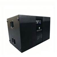 Subwoofer actif professionnel 8006-AS, double haut-parleur de basses de 18 pouces haute puissance pour grandes salles
