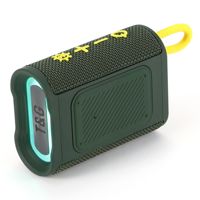 Enceintes sans fil miniatures TG396 RGB IPX7 étanches, enceinte musicale BT portable avec sangle de transport, cordon, pour vélo, alpinisme
