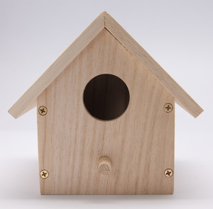 Kit de nichoir à oiseaux en bois personnalisé, kits de nichoirs en bois à faire soi-même, arts et artisanat, peinture pour enfants, construire et peindre - Product Image 1