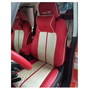 ปลอกหุ้มเบาะรถยนต์หนังแท้สีดำแบบสั่งทำพิเศษระดับไฮเอนด์ สำหรับทุกรุ่น ระบายอากาศได้ดี หรูหรา - Product Image 5