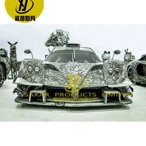 Gran tamaño al aire libre jardín Parque decoración <span class=keywords><strong>Corten</strong></span> acero Pino cono escultura gigante Robot escultura Coche - Product Image 6