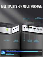 GMKtec G9 N150 12GB LPDDR5 64GB EMMC Mini PC Desktop Computer Business Office