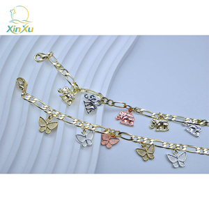 Nhà Máy Trực Tiếp Bán Buôn Thời Trang May Mắn Vàng Đỏ Mạ Kẽm Hợp Kim Chuỗi & Liên Kết Động Vật Thiết Kế Unisex Vòng Đeo Tay - Product Image 6