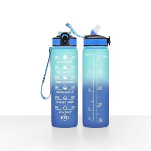 Promotional Drinkware Bpa Free 2l Gym Workout Sports Motivational Water <b>Bottle</b> <b>for</b> Men - Product Image 3