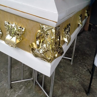 Modelo F 17 #   Oferta Especial: Accesorios Funerarios al por Mayor - Juegos de Esquinas y Paneles para Ataúdes con Barras