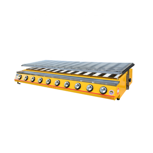 10 <span class=keywords><strong>grand</strong></span> brûleur lpg gaz barbecue gril Commercial automatique Barbecue Machine <span class=keywords><strong>viande</strong></span> cuisson rôtissoire à vendre - Product Image 3