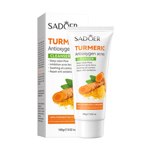 Limpiador Facial Antioxidante y Antiacné con Curcumina SADOER TURMERIC, 100g - Product Image 6