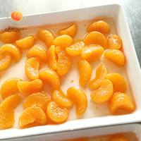 Jeruk Mandarin Kaleng Label Pribadi 850g dalam Sirup Ringan untuk Ritel Kemasan Kustom Ukuran Kustom Pemasok Pabrik